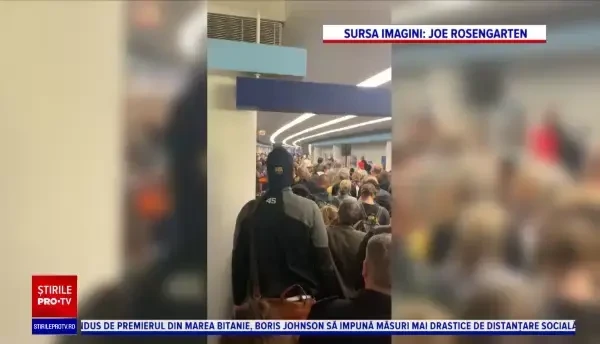 Haos pe aeroporturile din Statele Unite, în urma măsurilor anti-Covid-19 adoptate de Trump
