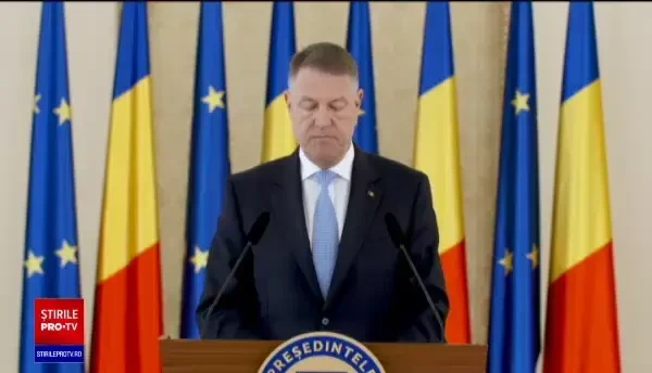 Iohannis: ”Națiunea noastră trece prin momente dificile”