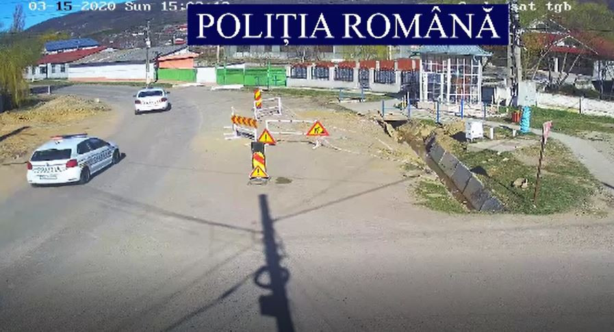 Urmărire ca în filme în Galați. Poliția a capturat 33.000 de pachete de țigări
