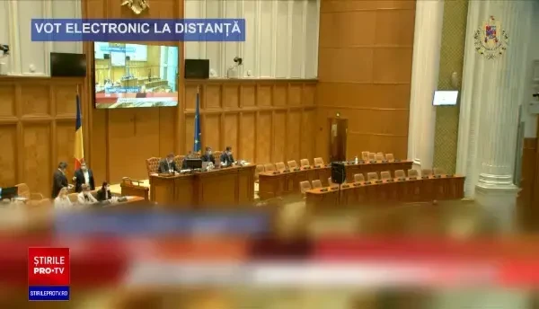 Parlamentul a votat în unanimitate starea de urgenţă. Prima şedinţă online din istoria României