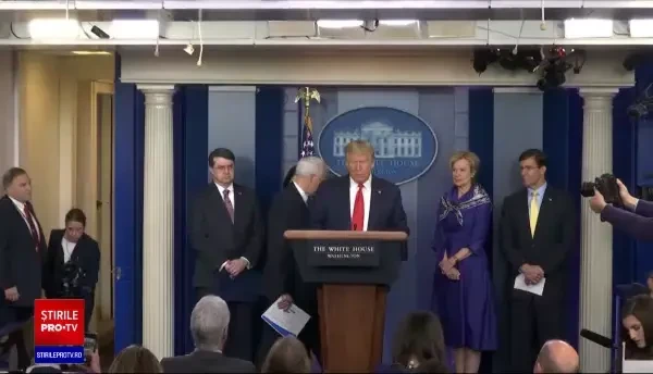 Donald Trump declară război coronavirusului. Ce măsuri vrea să adopte