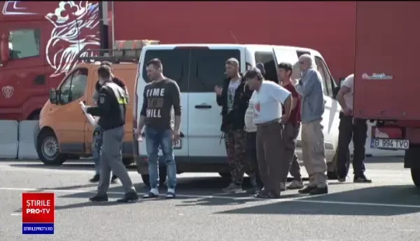 14.500 de români au intrat miercuri noapte în țară, prin Vama Nădlac