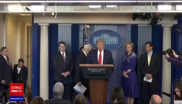 Donald Trump declară război coronavirusului. Ce măsuri vrea să adopte