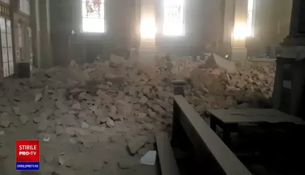 Cutremure de 5,3 şi 5,0 la Zagreb. Un băiat de 15 ani a murit