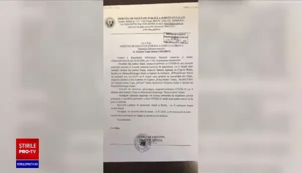 Amenințări cu moartea pentru directoarea DSP Galați. Ce le-a propus cadrelor medicale din Brăila