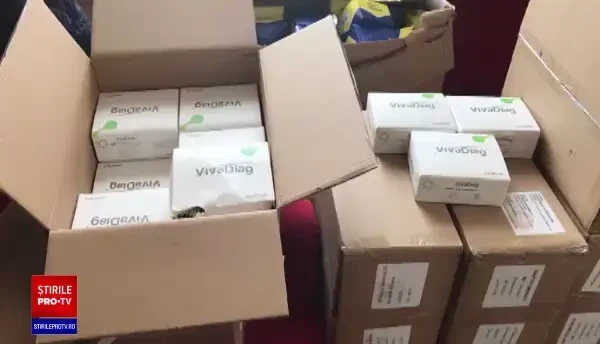 Înșelăciune cu teste rapide de coronavirus. Au fost confiscate peste 9.000 de teste