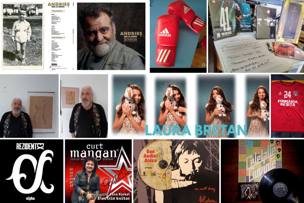 Bani pentru spitale. Artiști de rock și folk din România oferă spre licitație obiecte personale