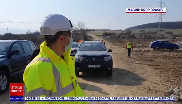 Au început lucrările la Autostrada Sibiu- Pitești. Când va fi gata