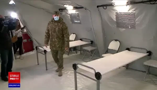 Spitalul militar mobil din Constanța este pregătit să primească pacienți