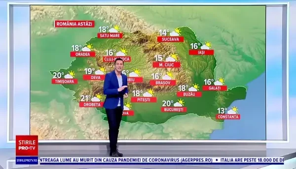 Vreme schimbătoare în toată țara. Zona în care se răcește dramatic