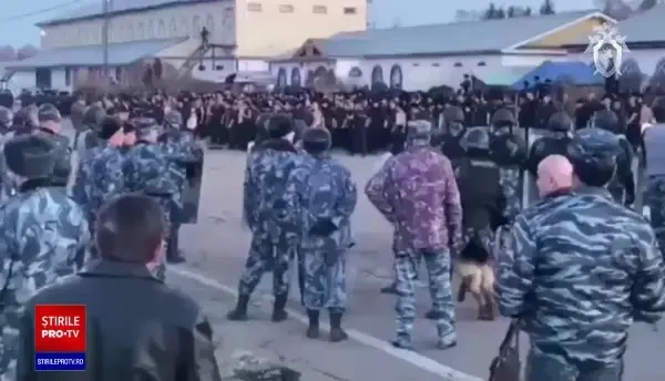 O închisoare din Rusia, în flăcări, în urma unei revolte a deținuților