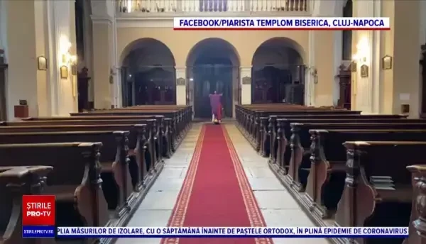 Slujbele, urmărite de mii de credincioși de acasă: „Este sărbătoarea care trezește în noi speranța”