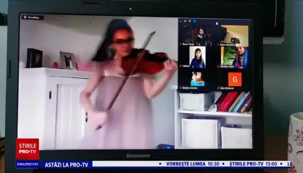 Festival online pentru copiii talentați. Micuții au cântat și dansat de acasă