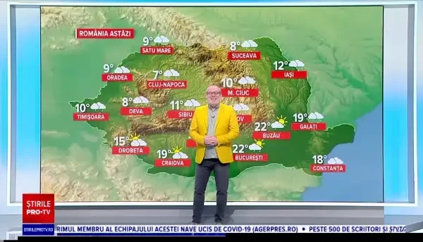 Ploi și vânt în aproape toată țara. Când va deveni vremea neobișnuit de caldă