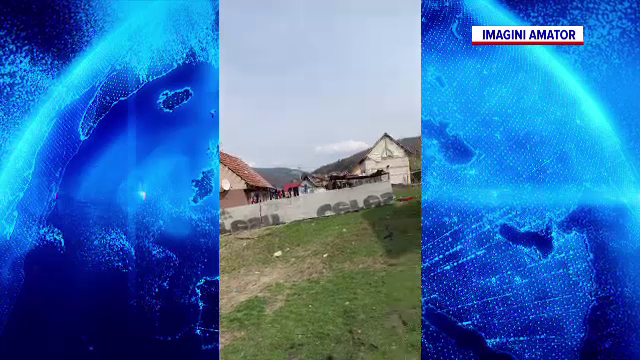 Jandarmi din Brașov, atacați cu pietre și loviți cu bâta în timpul unei intervenții