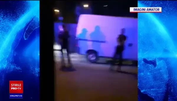 Filmul scandalului monstru din cartierul Rahova. Câțiva polițiști au fost răniți ușor