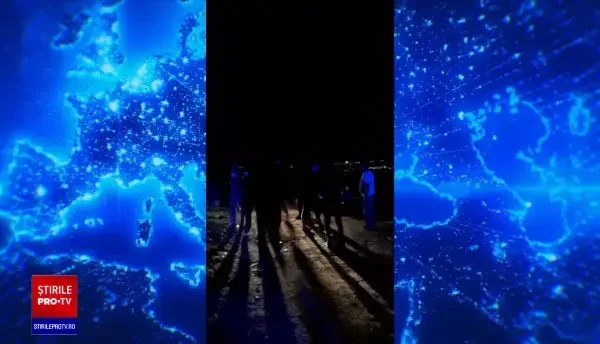 Bătaie între mai multe persoane, la Codlea. Polițiști răniți după ce au fost atacați cu lopata