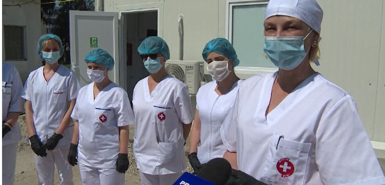 Laborator pentru testarea COVID-19, construit în doar două săptămâni din donații la Târgu Jiu