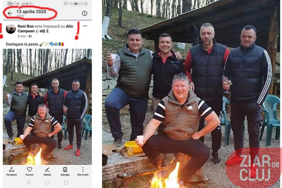 Scandal la Cluj. Imagini cu șefi de poliție la petreceri chiar în timpul pandemiei