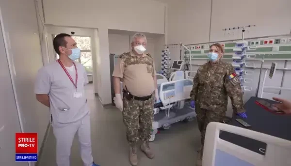 Vești bune de la Spitalul Militar de Urgență. Secția ATI a spitalului Rol 2 e operațională