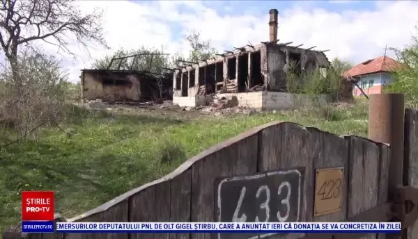 Sfârșit cumplit pentru o femeie din Neamț. A murit arsă în casă