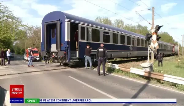 Un bărbat s-a aruncat în fața trenului, la Timișoara. Ce a făcut înainte
