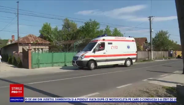Accident tragic în Dâmbovița. Un bărbat a murit după ce s-a izbit cu motocicleta de un cap de pod