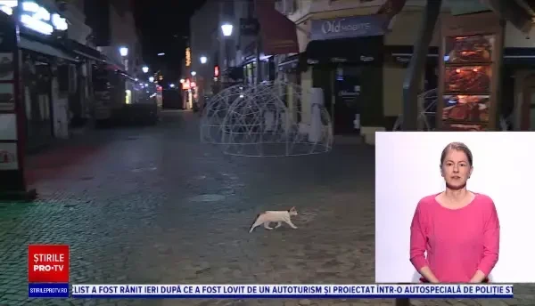 Cum a arătat Centrul Vechi al Capitalei în noaptea de 1 Mai