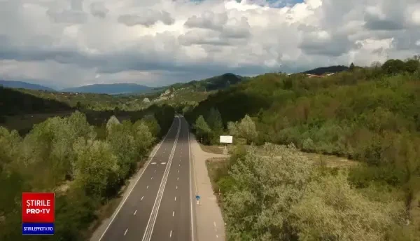 Imagini istorice, filmate cu drona. DN1, pustiu la sfârşitul week-end-ului de 1 mai