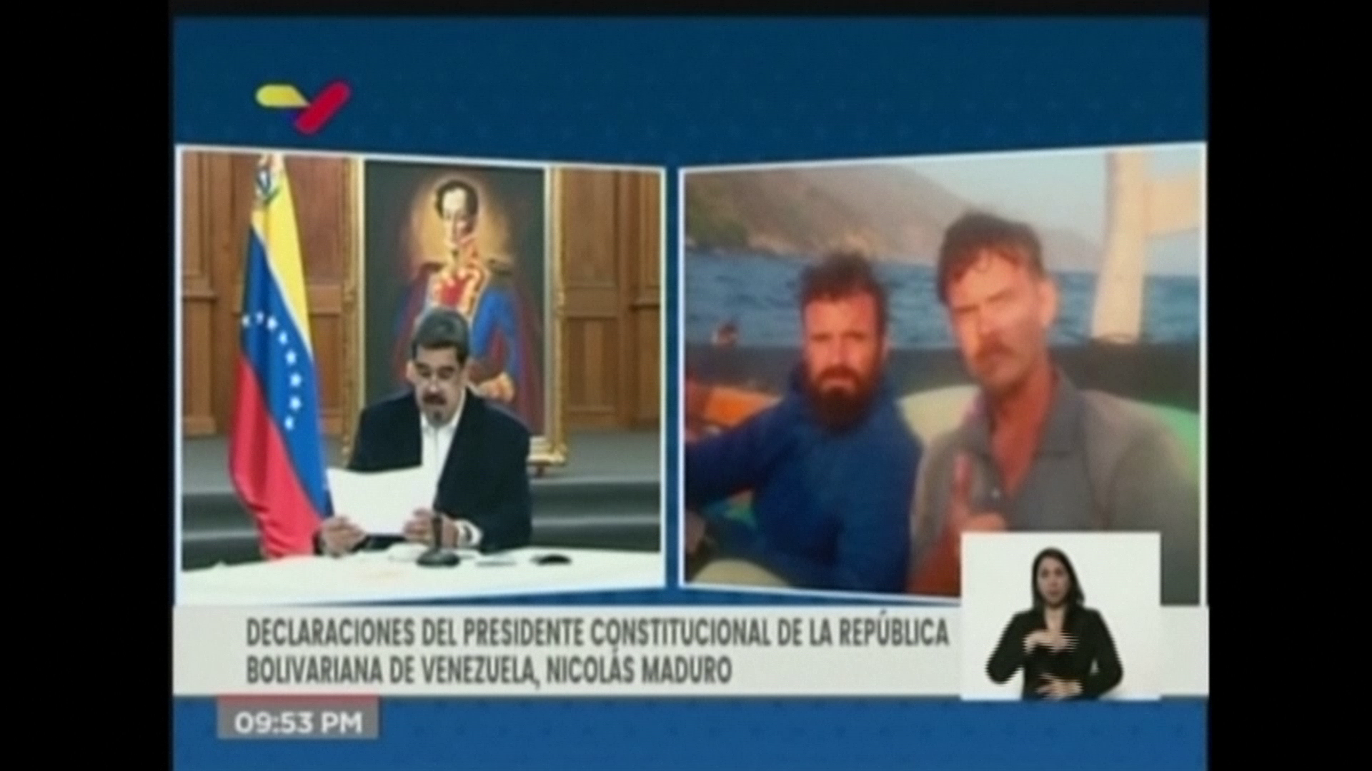 Nicolas Maduro, americani