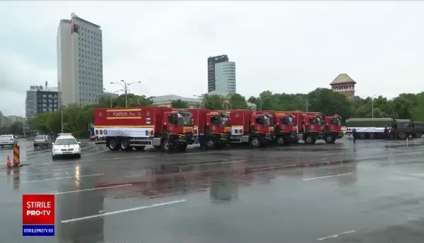 20 de camioane din România, pline cu echipamente sanitare, au plecat la Chișinău