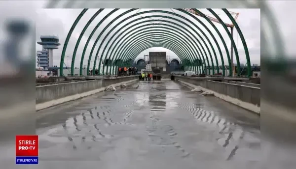 Cum arată linia de cale ferată dintre aeroport şi Gara de Nord. Ministrul Transporturilor, despre stadiul lucrărilor