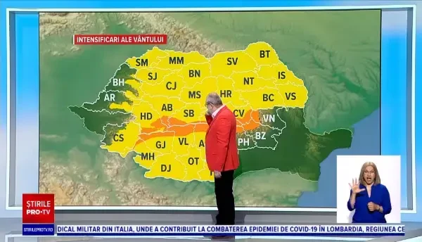Vremea azi, 7 mai. Prognoza pentru București și țară - vânt puternic și condiții de ploaie