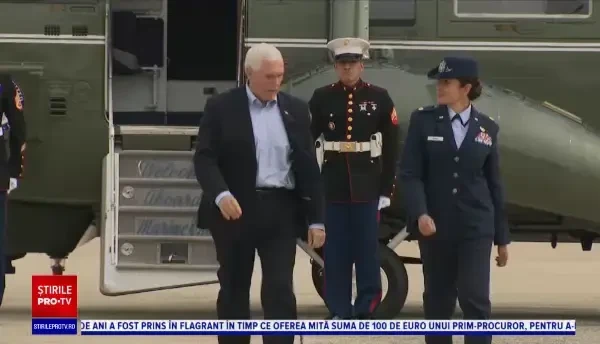 Un membru al staff-ului vicepreședintelui american Mike Pence, depistat cu coronavirus