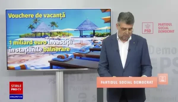 Şeful PSD, Marcel Ciolacu, la un pas să leşine în direct. În ce stare e acum