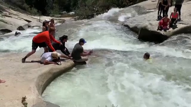 Bărbat salvat de la înec cu un băț. Cum s-a întâmplat