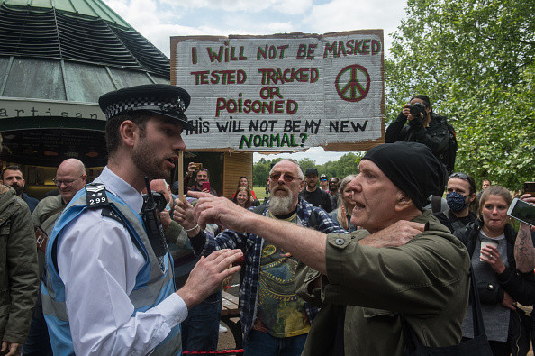 Protest Marea Britanie