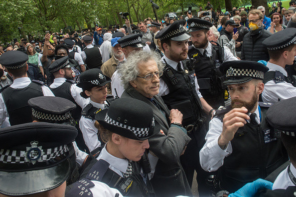 Protest Marea Britanie