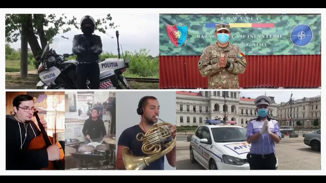 VIDEO. Mulţumirea muzicală a artiştilor filarmonicii Arad pentru eroii din linia întâi