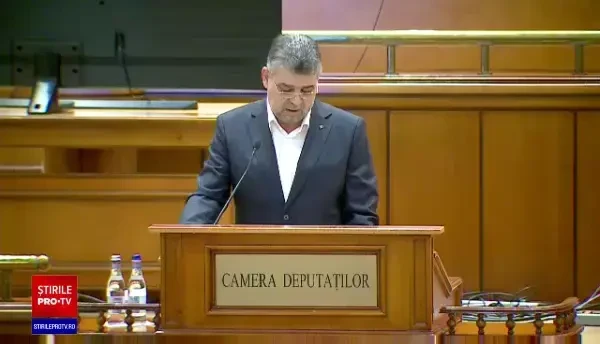 PNL a cerut să fie dezinfectat microfonul deputaților după ce a vorbit liderul PSD, Ciolacu