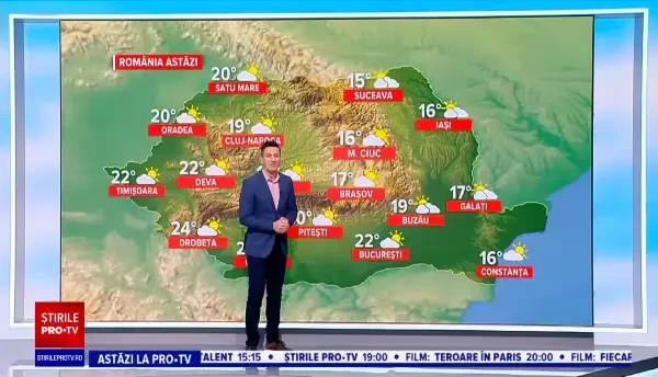Vremea azi, 23 mai. Unde va prinde vântul putere și unde va ploua