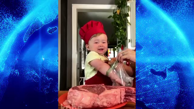 Un copil de un an face senzație pe internet. Peste 1,5 milioane de oameni îl urmăresc pe Instagram