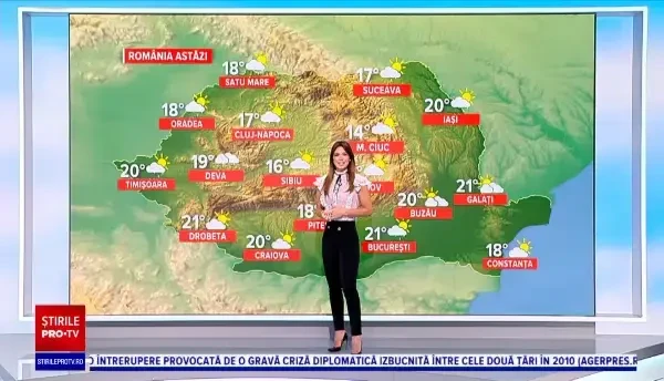 Vremea azi, 25 mai. Vom avea o săptămână cu frig și ploi