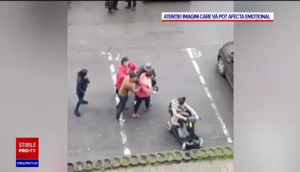 O tânără în scaun rulant a fost agresată și răsturnată de un tânăr, în Cluj, în urma unui conflict