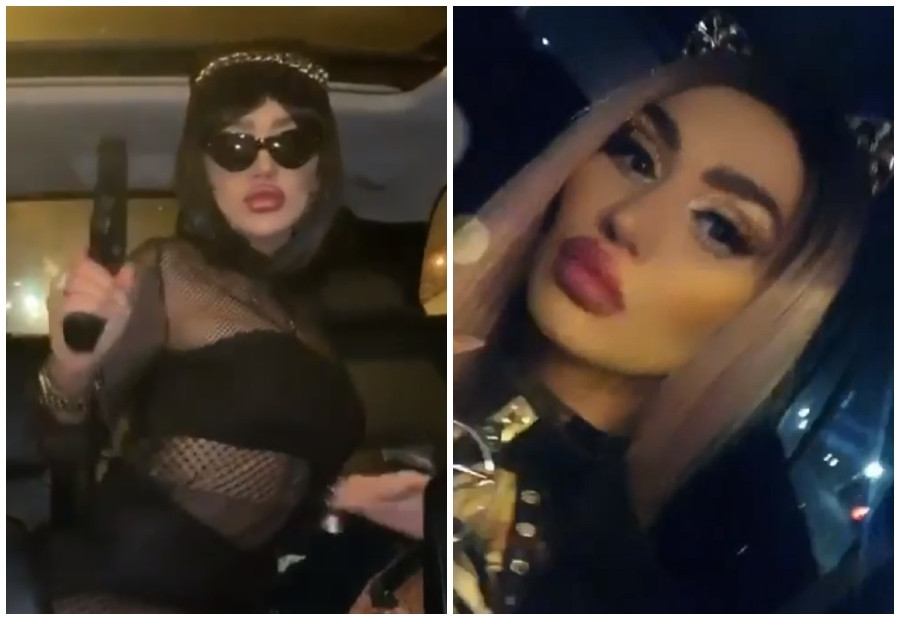 Margherita de la Clejani, cu arma în mână pe Instagram după ce a fost prinsă drogată. Ce mesaje a postat