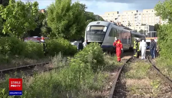 Incident tragic în Târgu Mureș. O femeie de 43 de ani a murit călcată pe tren