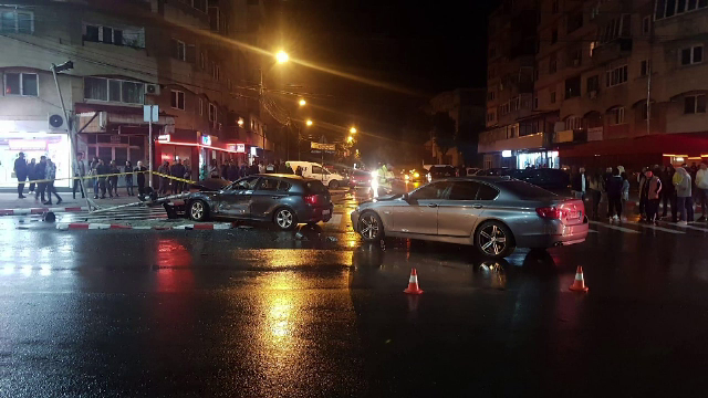 Accident violent în Târgoviște. O tânără de 20 de ani a ajuns la spital