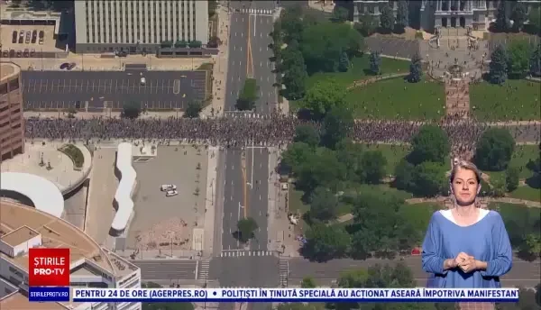 Protestele violente iau amploare în SUA. Ciocniri ale manifestanţilor cu forţele de ordine