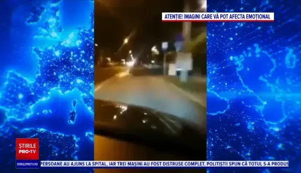Accident cu 6 victime, produs de un tânăr din Botoșani. Filma în timp ce conducea și transmitea pe internet. VIDEO