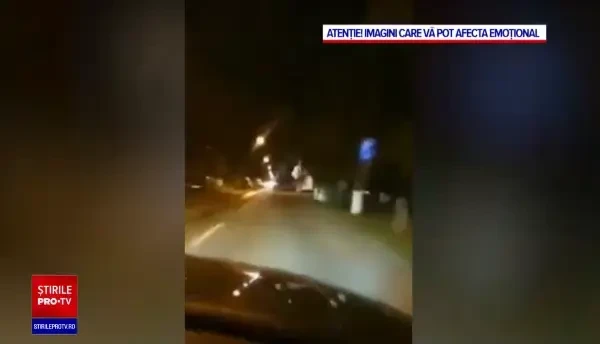 Momentul impactului în accidentul din Botoșani transmis Live, pe Facebook. Ce alcolemie avea șoferul